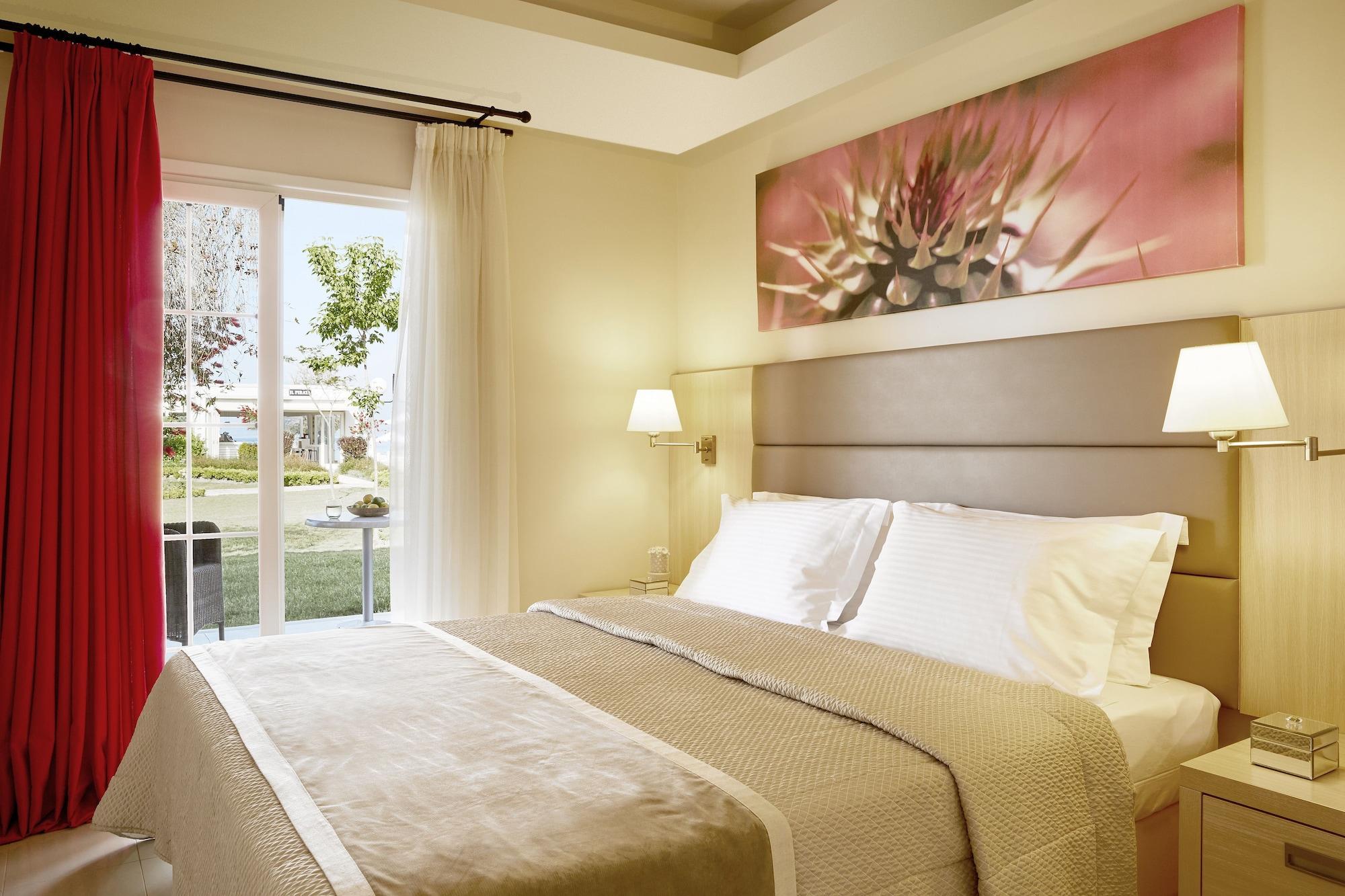 Aparthotel Capo Di Corfu Kávos Exterior foto A typical bedroom at the hotel