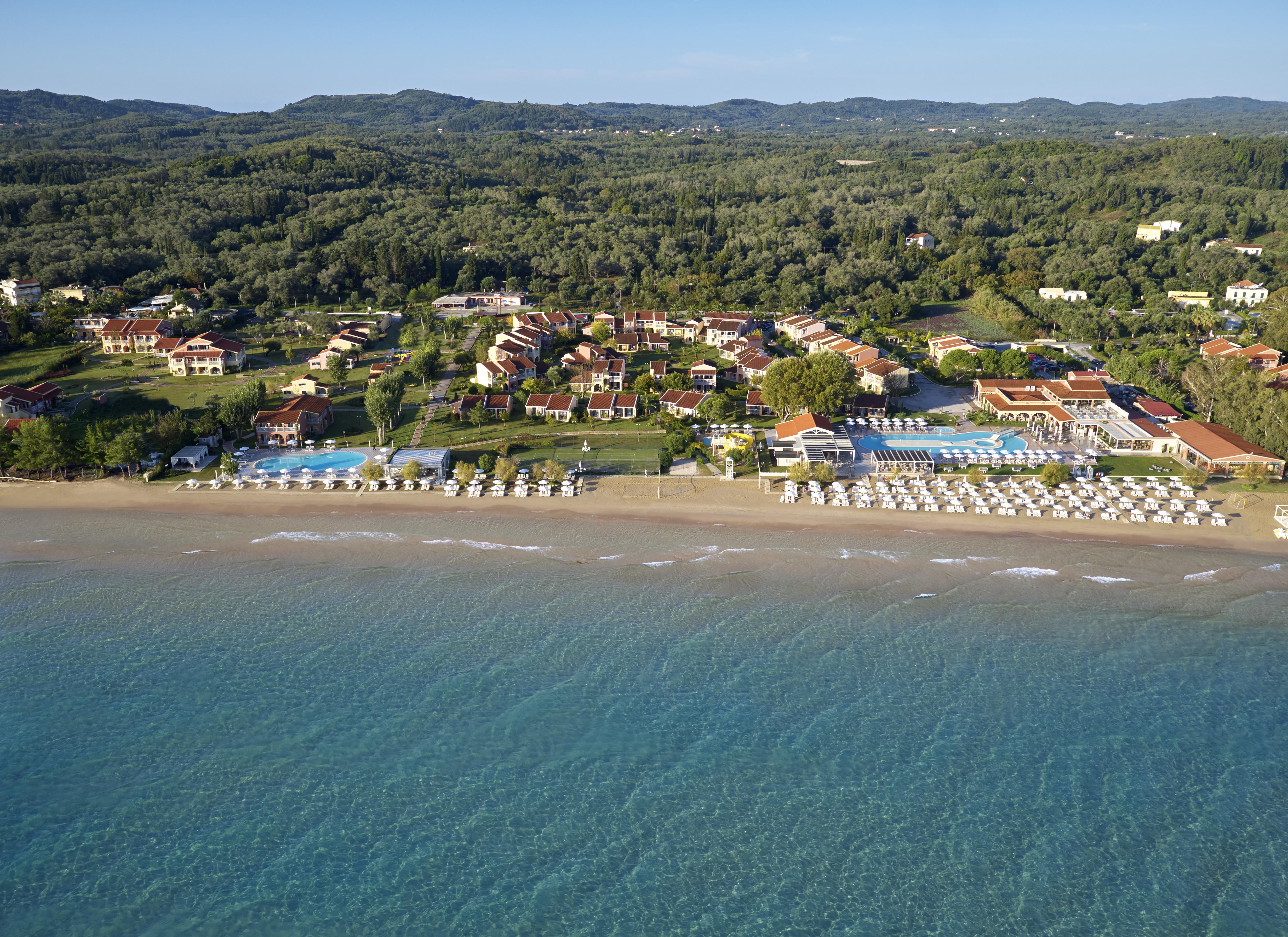 Aparthotel Capo Di Corfu Kávos Exterior foto The resort